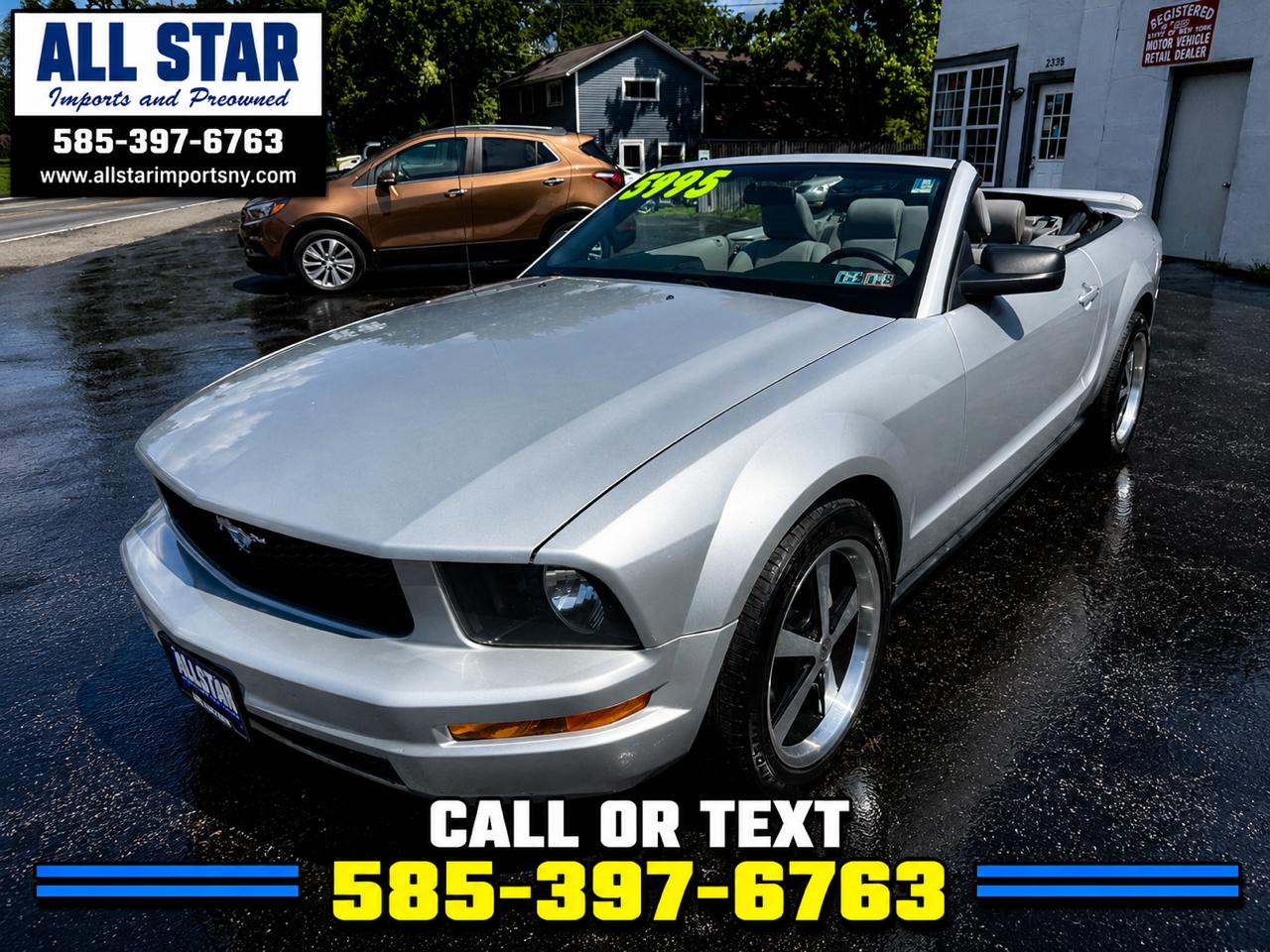 Ford Mustang V6 Premium Convertible 2008