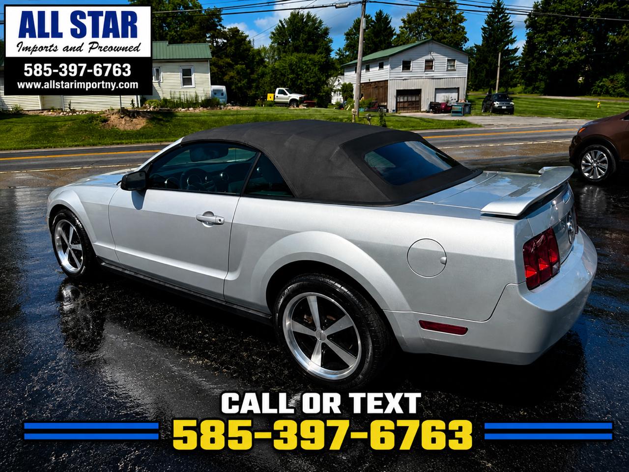 Ford Mustang V6 Premium Convertible 2008