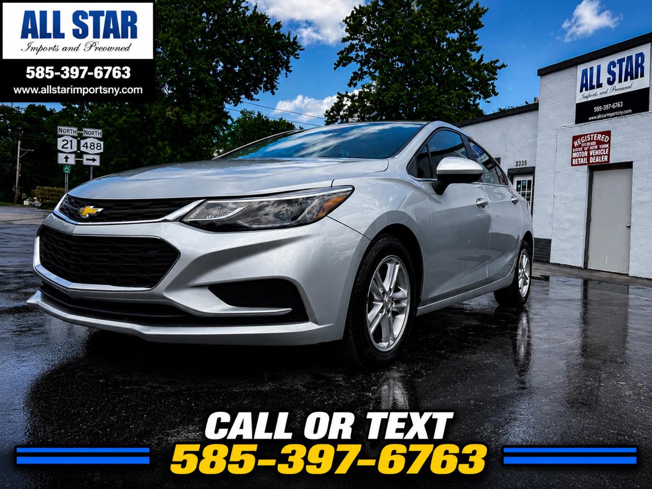 Chevrolet Cruze LT Auto 2016