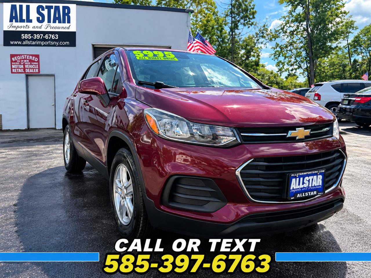  2017 Chevrolet Trax LS AWD   