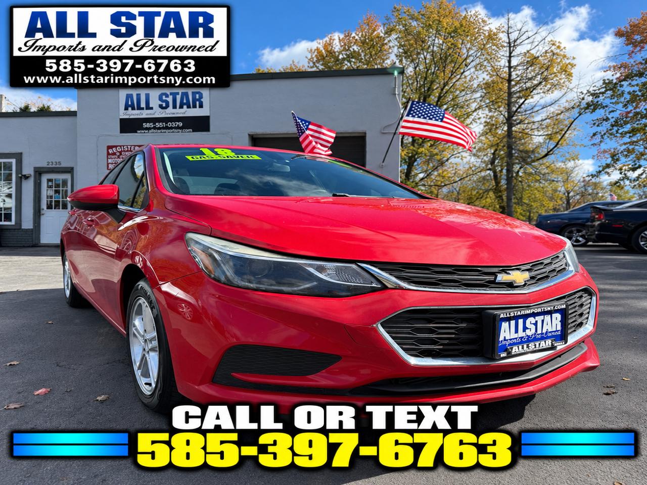 Chevrolet Cruze LT Auto 2018