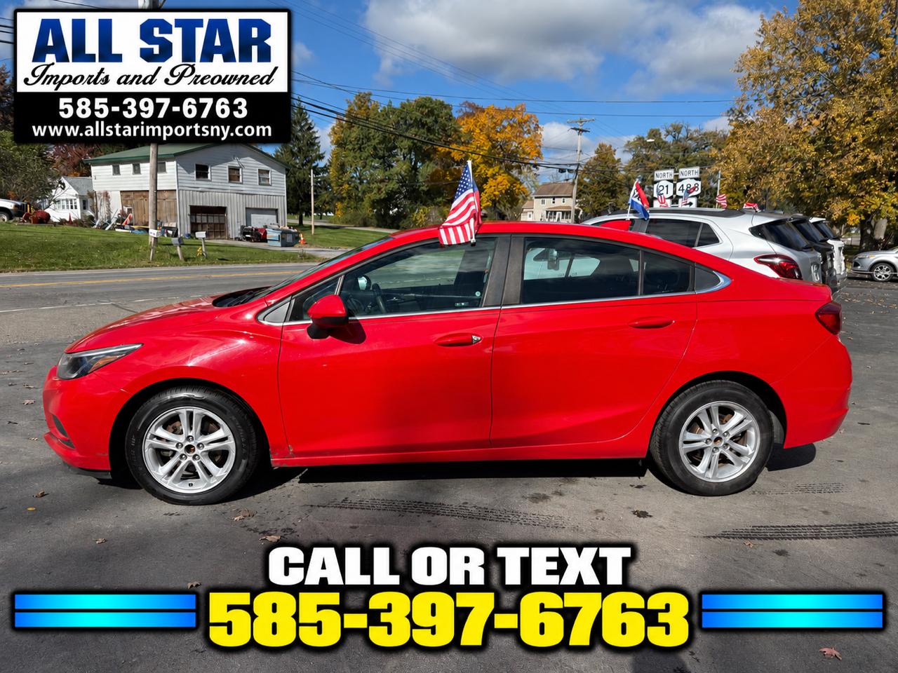 Chevrolet Cruze LT Auto 2018