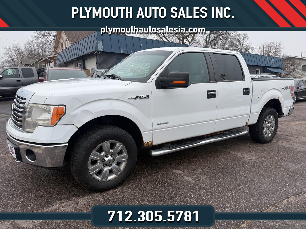 2012 Ford F-150 4WD SuperCrew 145" XLT