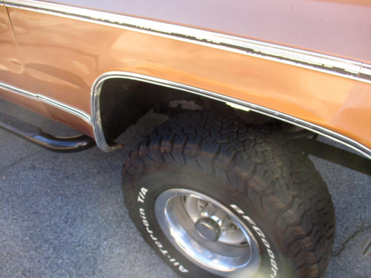 Chevrolet Blazer 2-Door 4WD 1979