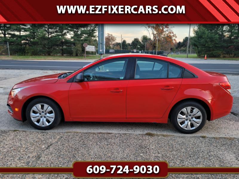 2016 Chevrolet Cruze Limited LS Salvage Repairable Rebuildable Damaged