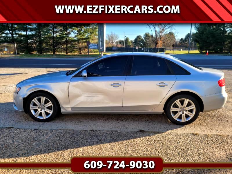 2011 Audi A4 2.0T Quattro AWD Salvage Repairable Rebuildable