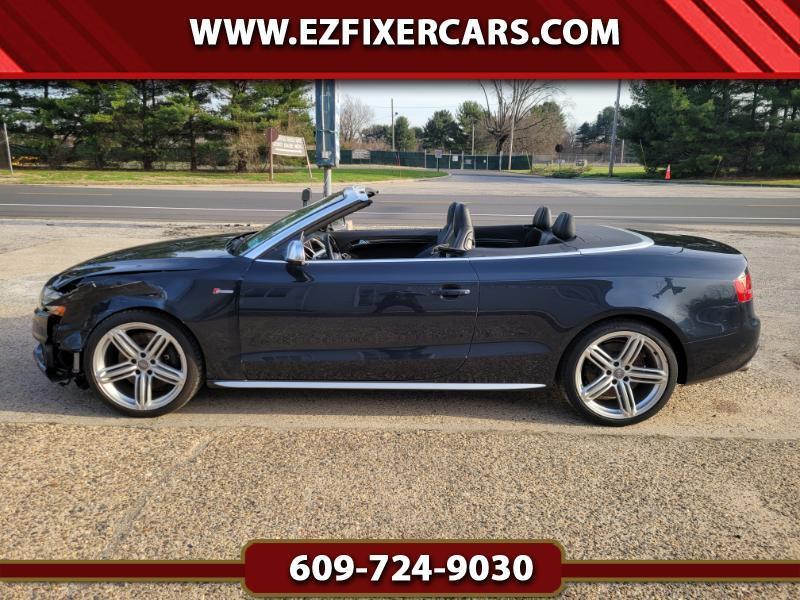 2012 Audi S5 3.0T Cabriolet AWD Salvage Repairable