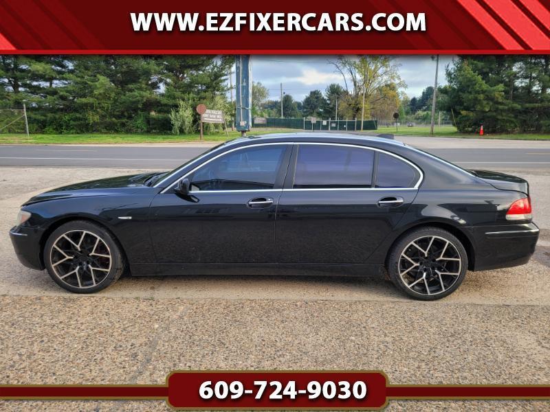 2007 BMW 7-Series 750Li Salvage Repairable Rebuildable Damaged