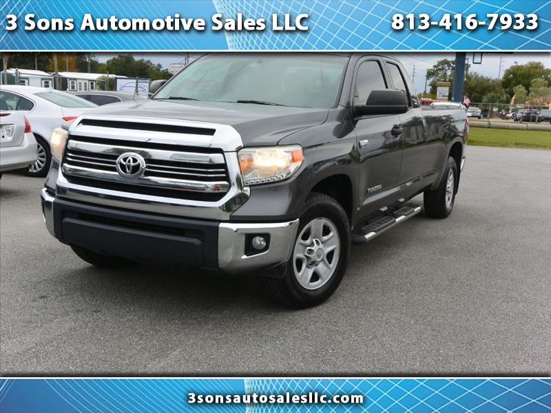 Toyota Tundra SR5 5.7L V8 FFV Double Cab 2WD Long Bed 2016