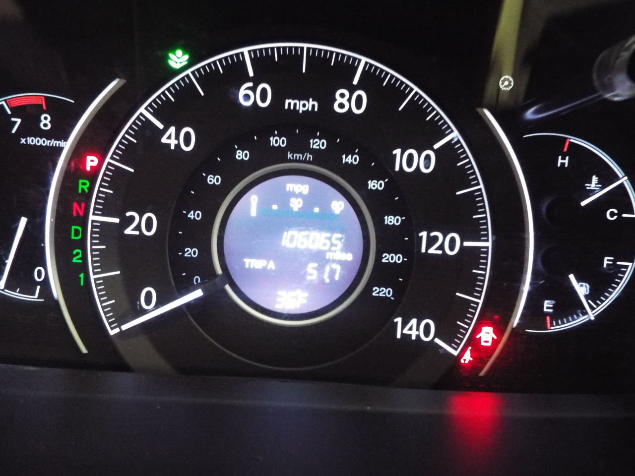 Honda CR-V LX 4WD 5-Speed AT 2014