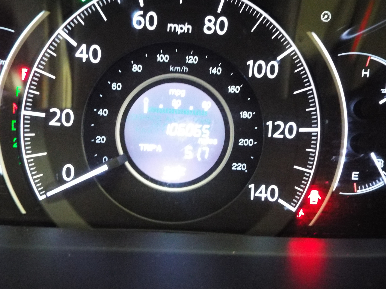 Honda CR-V LX 4WD 5-Speed AT 2014