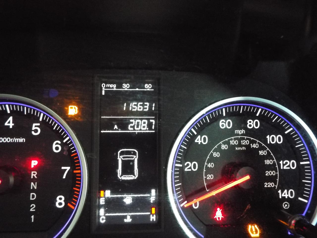 Honda CR-V LX 4WD 5-Speed AT 2009