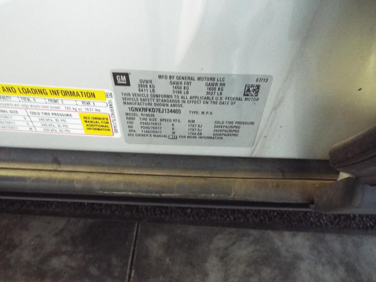 Chevrolet Traverse LS FWD 2014