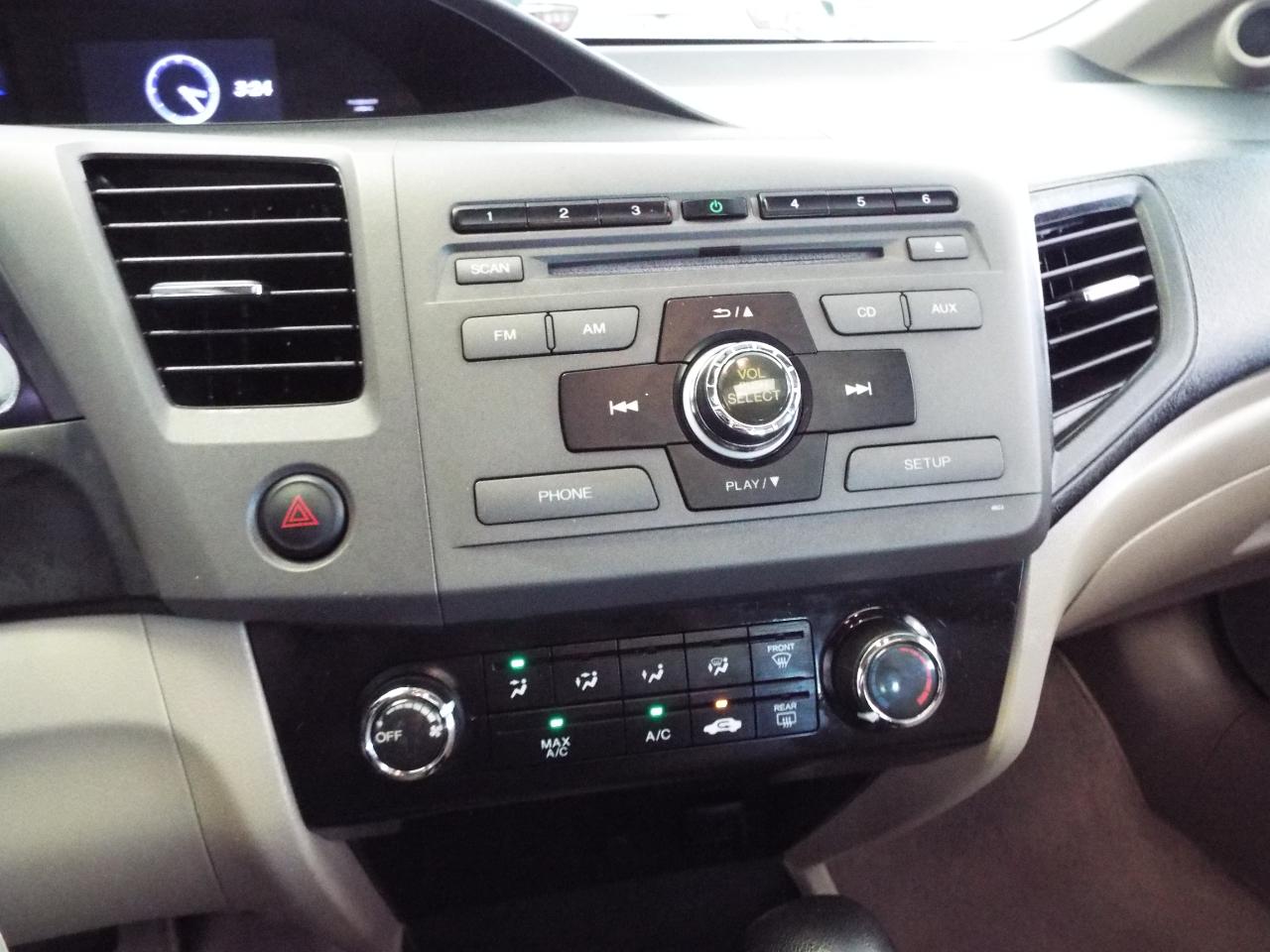 Honda Civic EX Sedan 5-Speed AT 2012