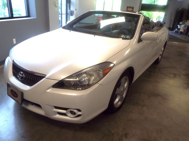 White 2008 Toyota Camry Solara Sport V6 Coupe Coupe Front-Wheel Drive Automatic