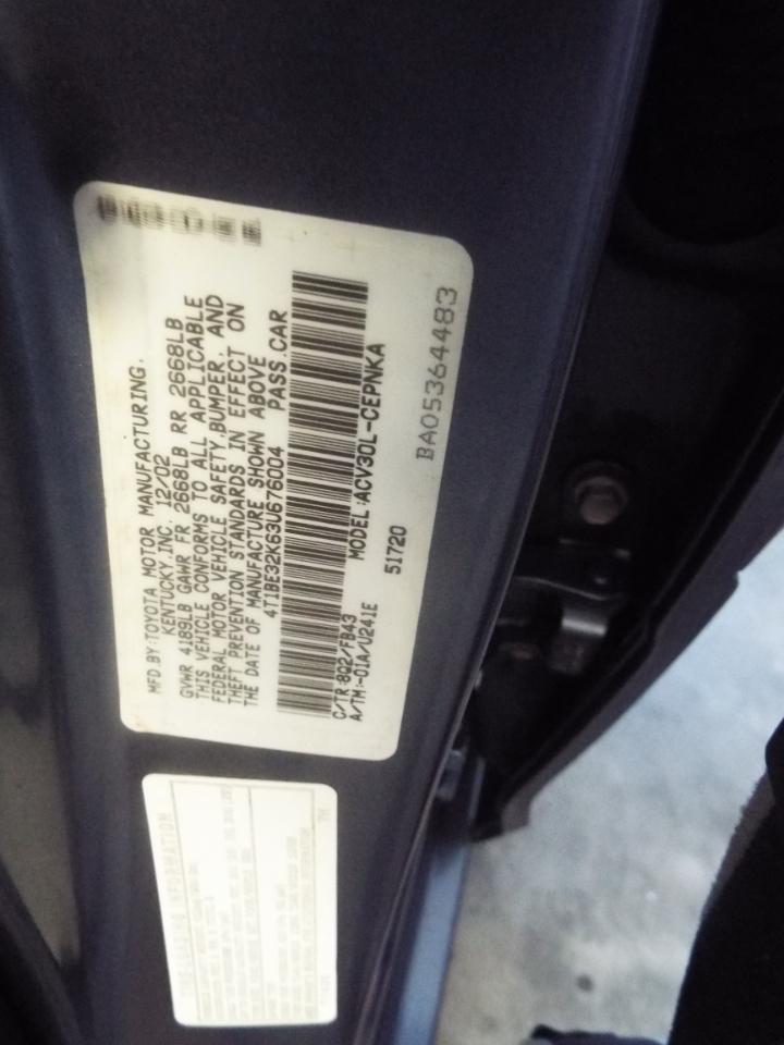 Toyota Camry LE 2003