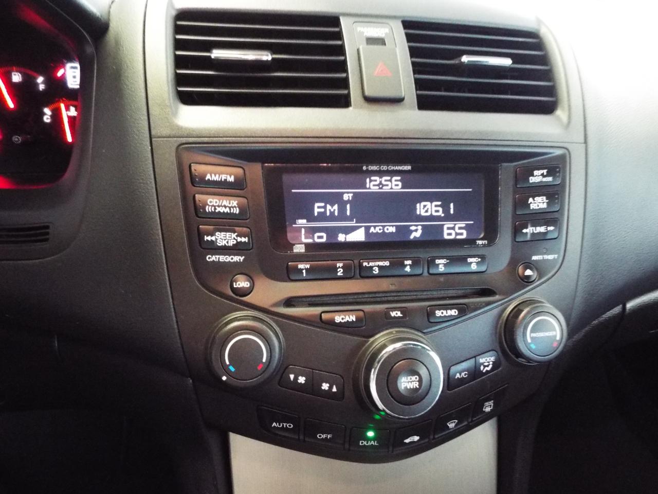 Honda Accord EX Coupe AT with Leather and XM Radio 2005