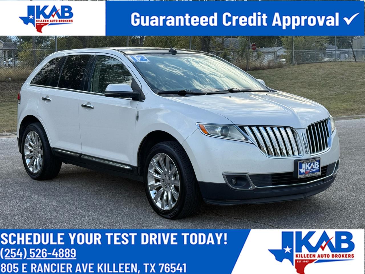 2012 Lincoln MKX BASE