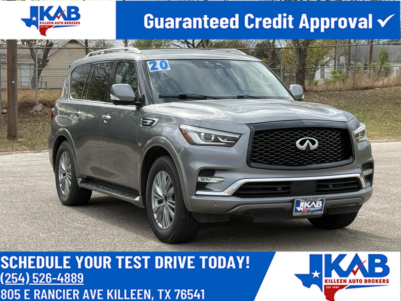 2020 Infiniti QX80 LUXE