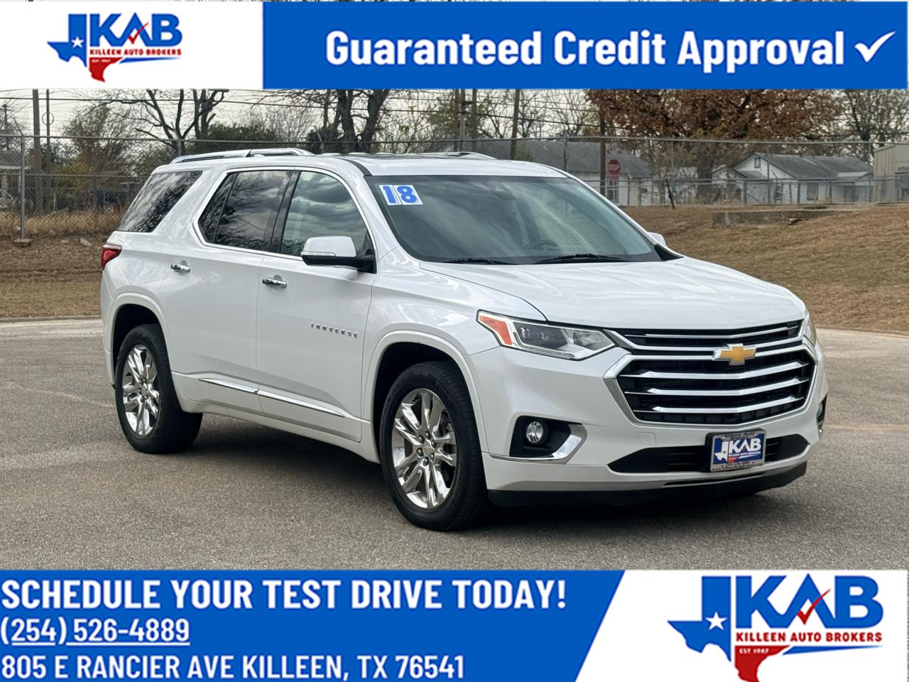 2018 Chevrolet Traverse HIGH COUNTRY