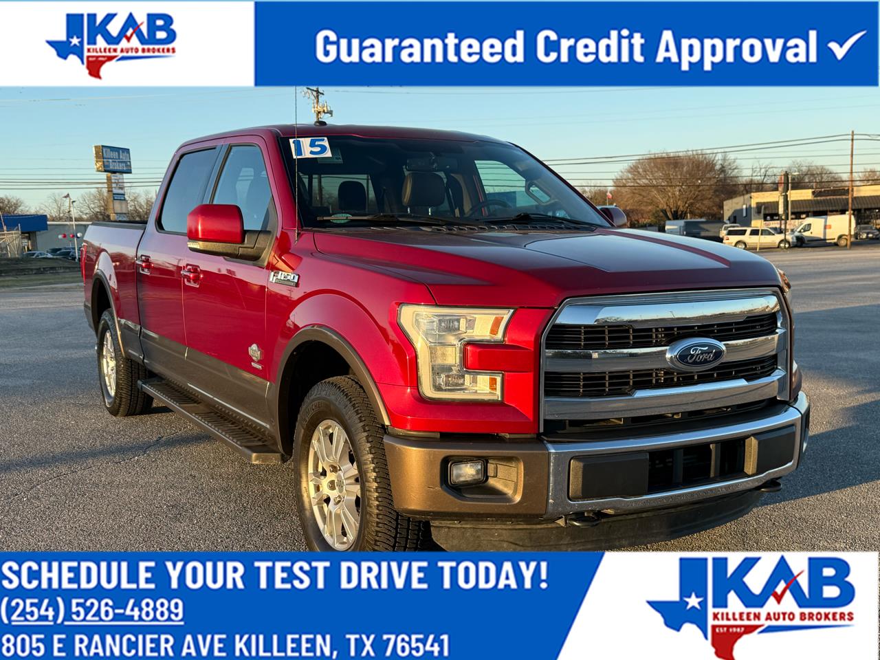 2015 Ford F-150 4WD SuperCrew 150" King Ranch