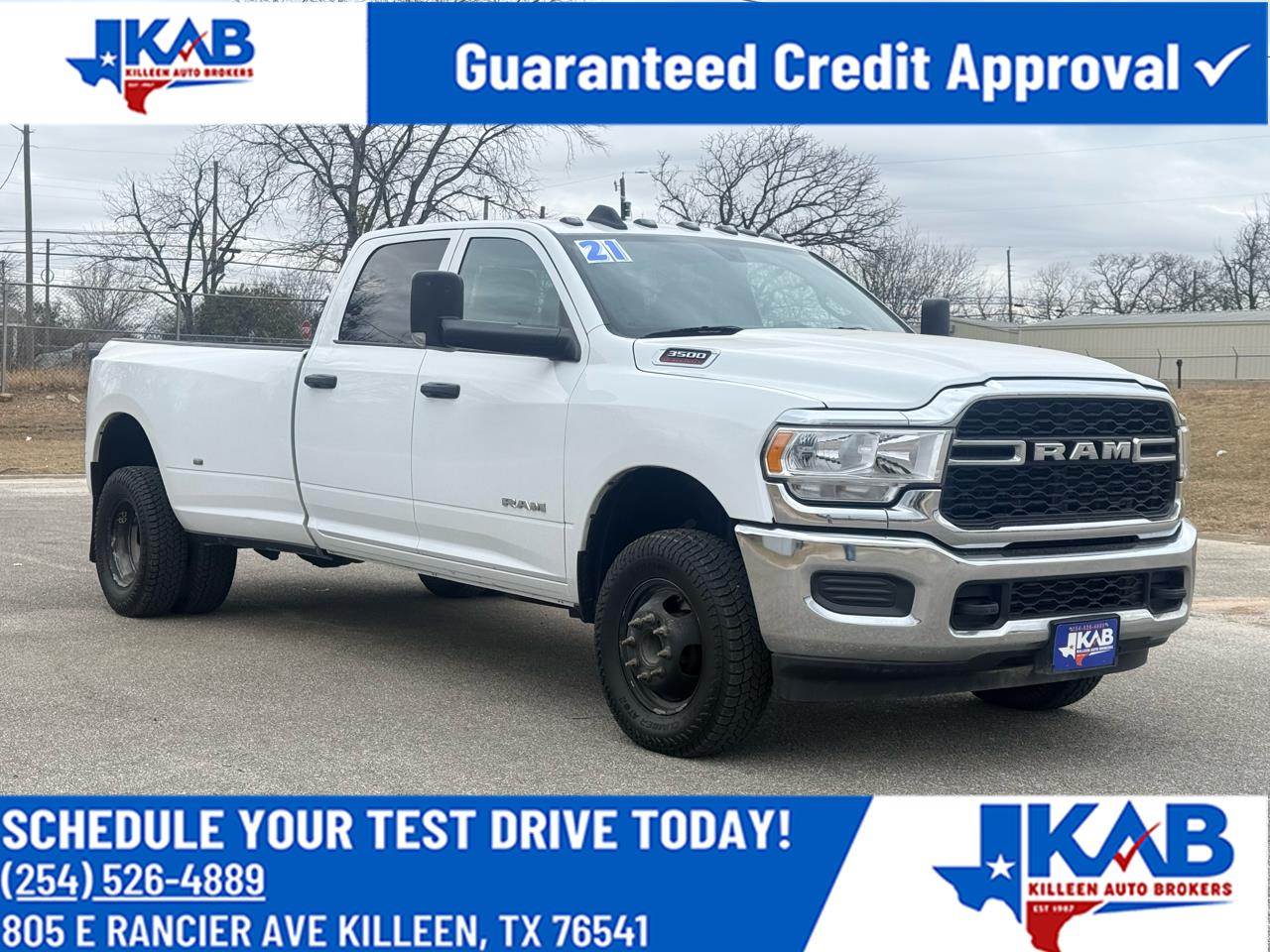 2021 RAM 3500 TRADESMAN