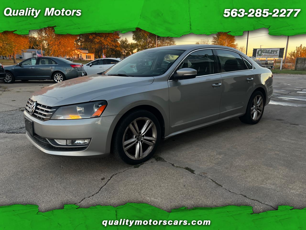 2014 Volkswagen Passat 4dr Sdn 2.0L DSG TDI SEL Premium