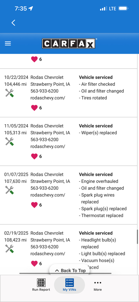 Chevrolet Astro Passenger Ext 111" WB AWD 2003
