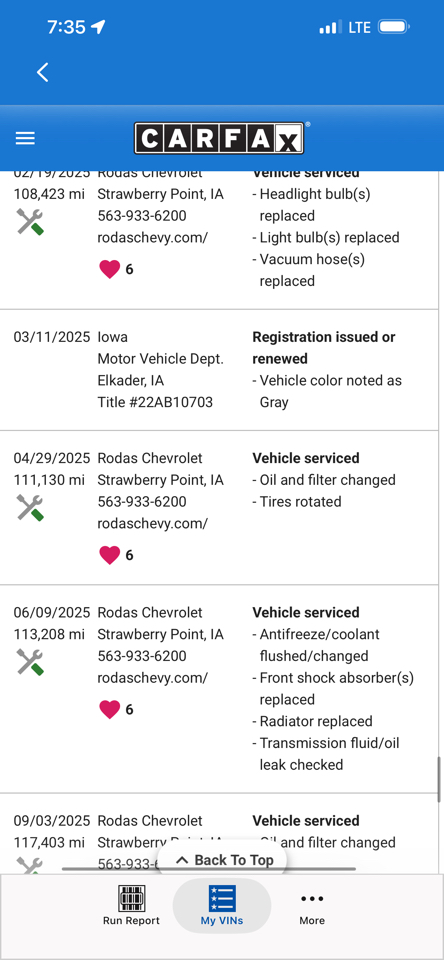 Chevrolet Astro Passenger Ext 111" WB AWD 2003