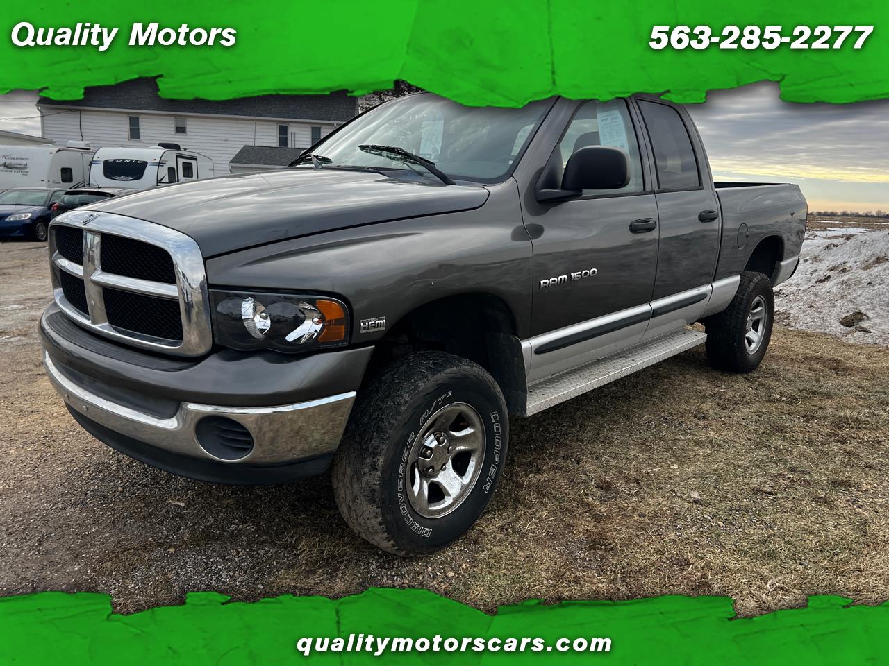 2004 Dodge Ram 1500 4dr Quad Cab 140.5" WB 4WD SLT