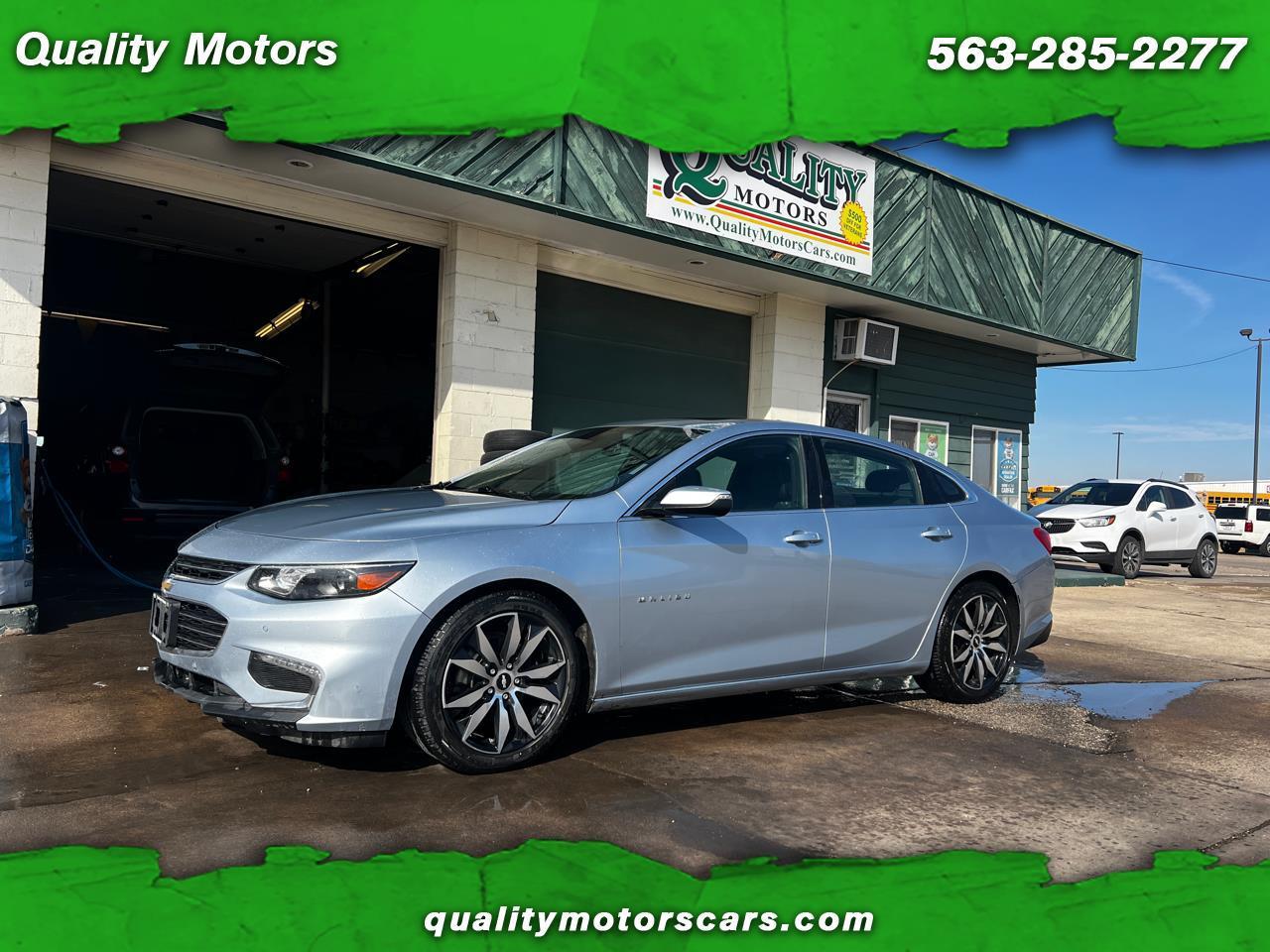2017 Chevrolet Malibu 4dr Sdn LT w/1LT