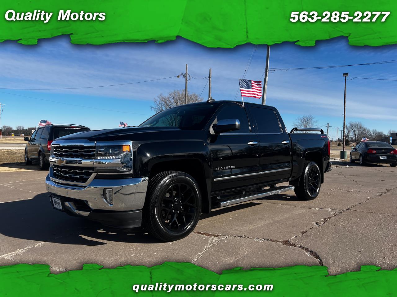 2018 Chevrolet Silverado 1500 4WD Crew Cab 143.5" LTZ w/1LZ