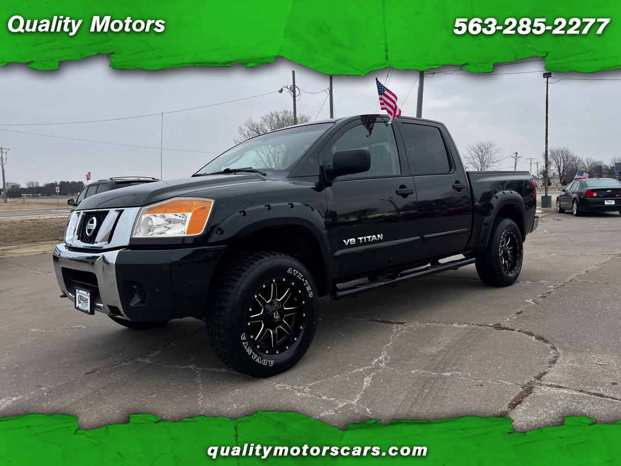 2009 Nissan Titan 4WD Crew Cab SWB SE FFV