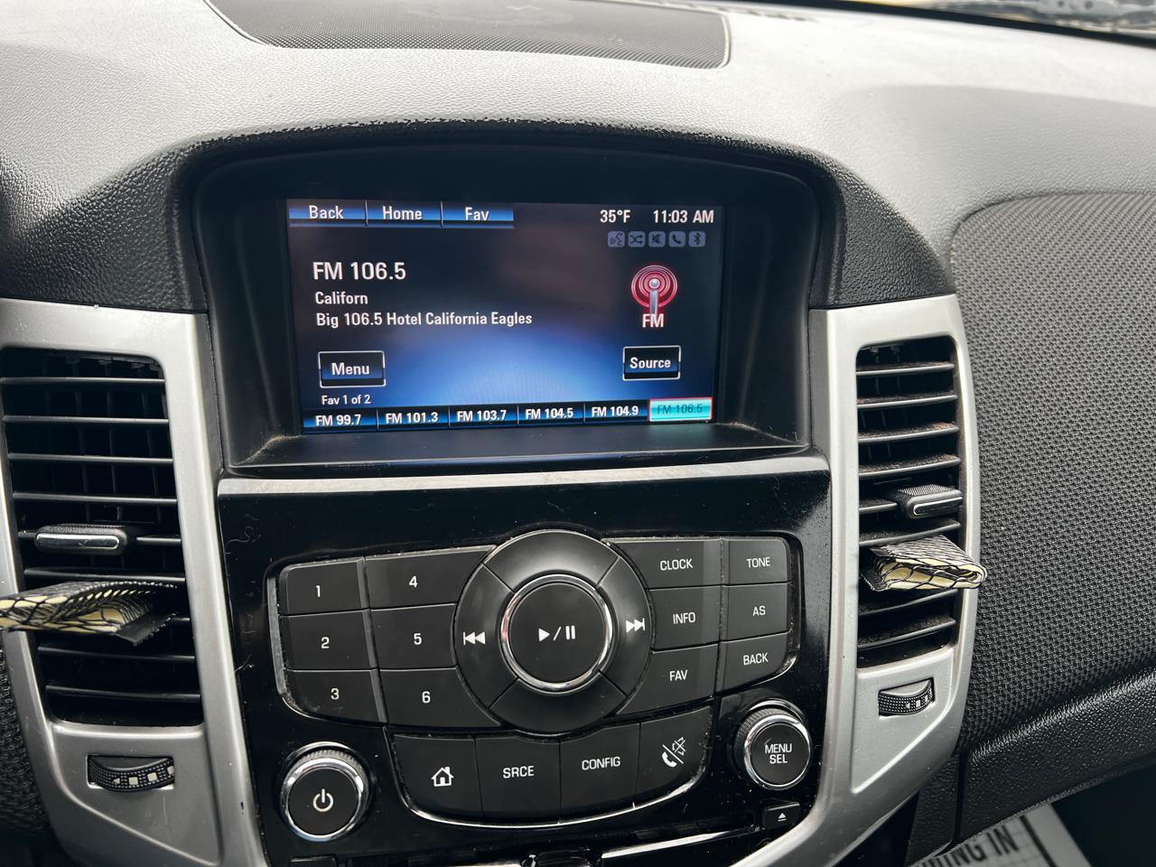 Chevrolet Cruze 4dr Sdn Auto 1LT 2015