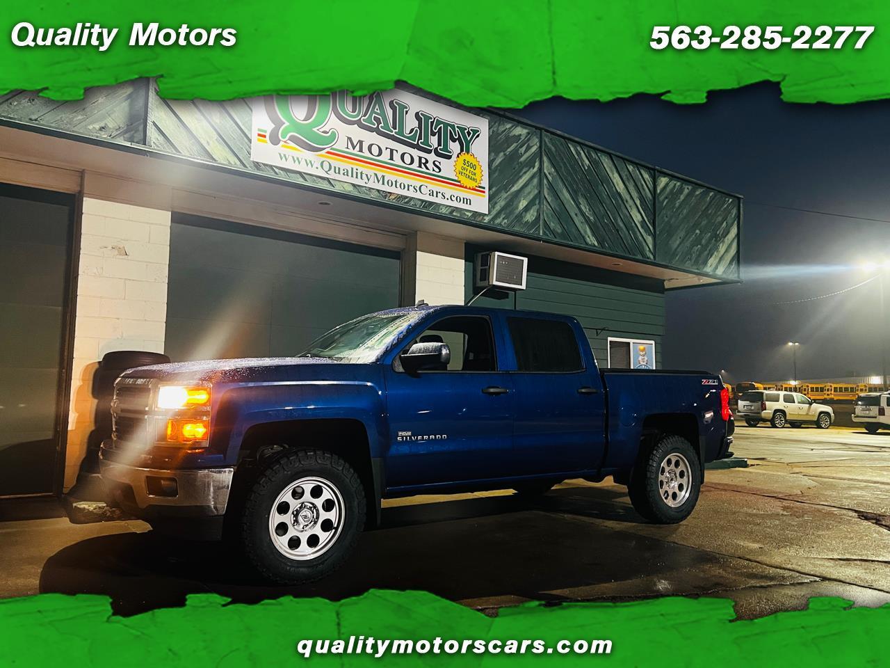 2014 Chevrolet Silverado 1500 4WD Crew Cab 143.5" LT w/2LT