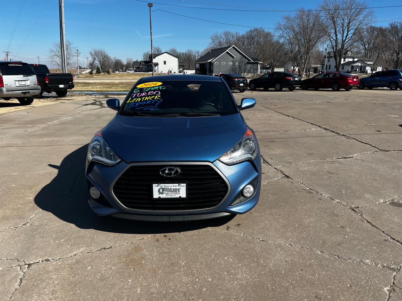 Hyundai Veloster 3dr Cpe Man Turbo Rally Edition 2016