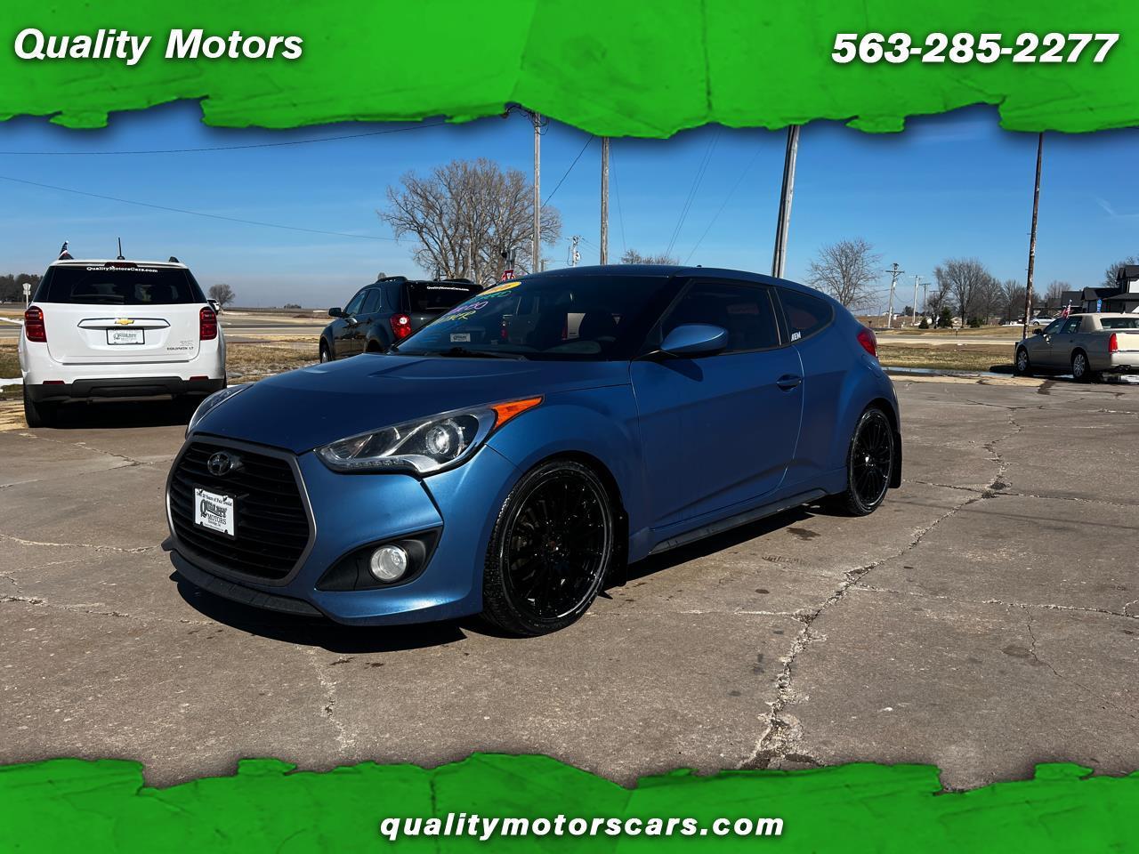 2016 Hyundai Veloster 3dr Cpe Man Turbo Rally Edition