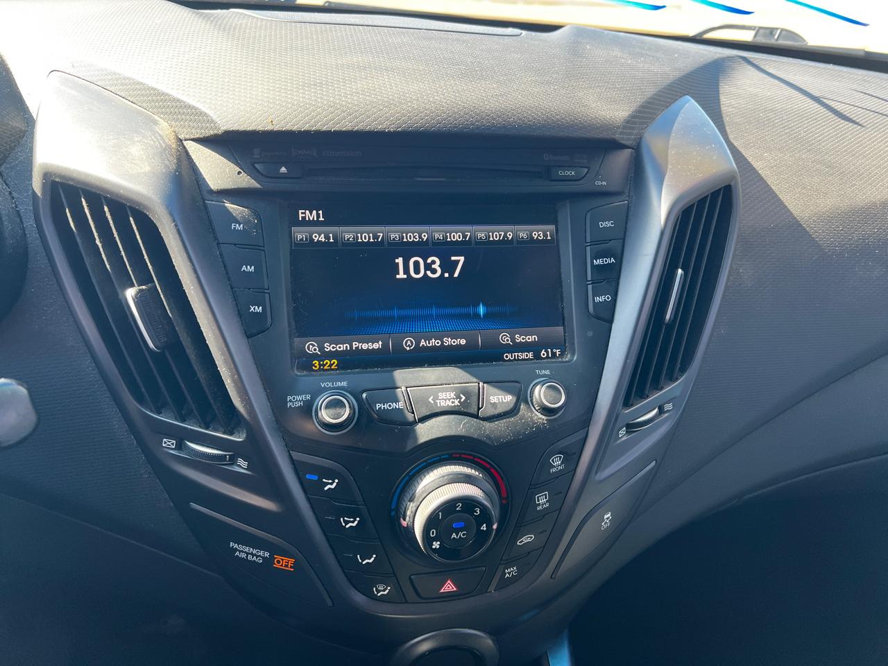 Hyundai Veloster 3dr Cpe Man Turbo Rally Edition 2016