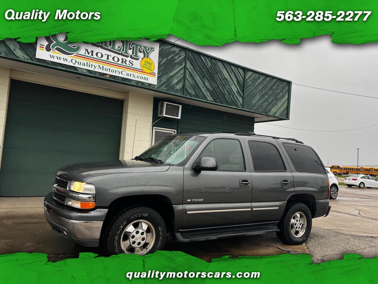 2001 Chevrolet Tahoe 4dr 4WD LT