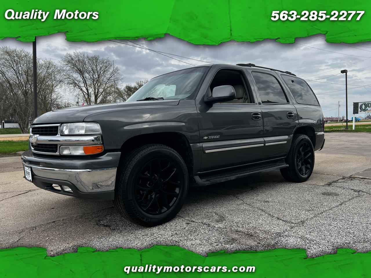 2001 Chevrolet Tahoe 4dr 4WD LT