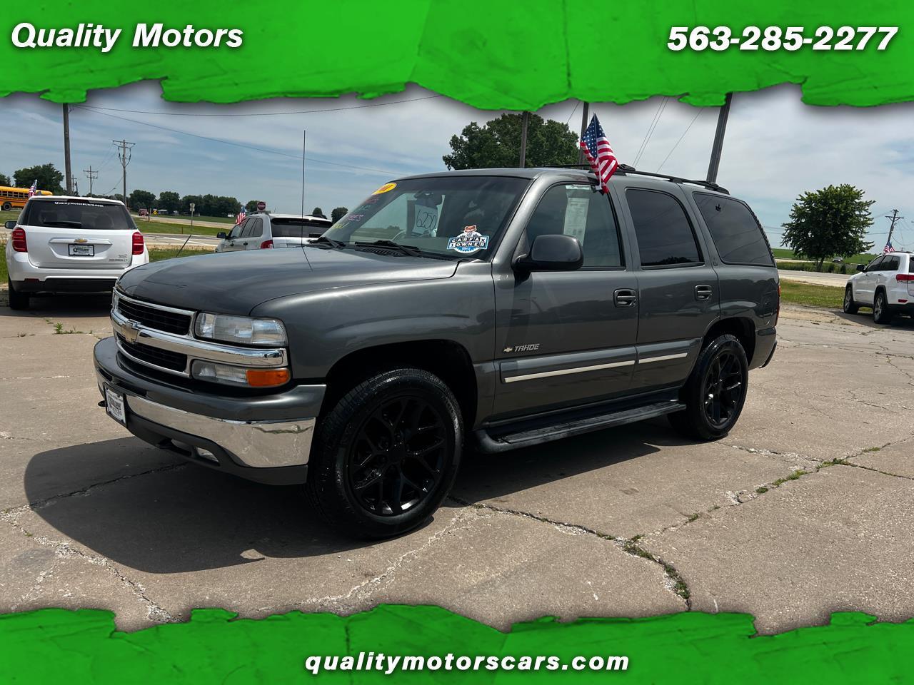 2001 Chevrolet Tahoe 4dr 4WD LT