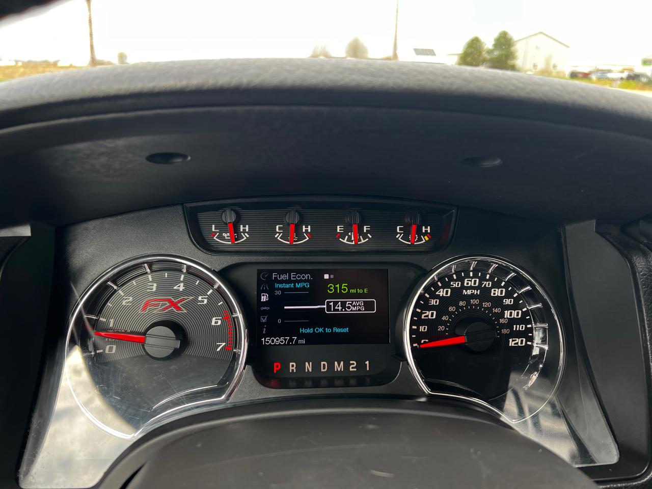 Ford F-150 4WD SuperCrew 145" Platinum 2012