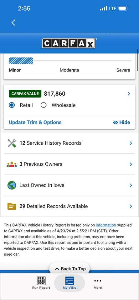 RAM 1500 4WD Quad Cab 140.5" Outdoorsman 2017