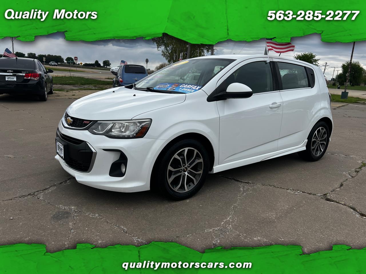 2017 Chevrolet Sonic 5dr HB Auto LT w/1SD