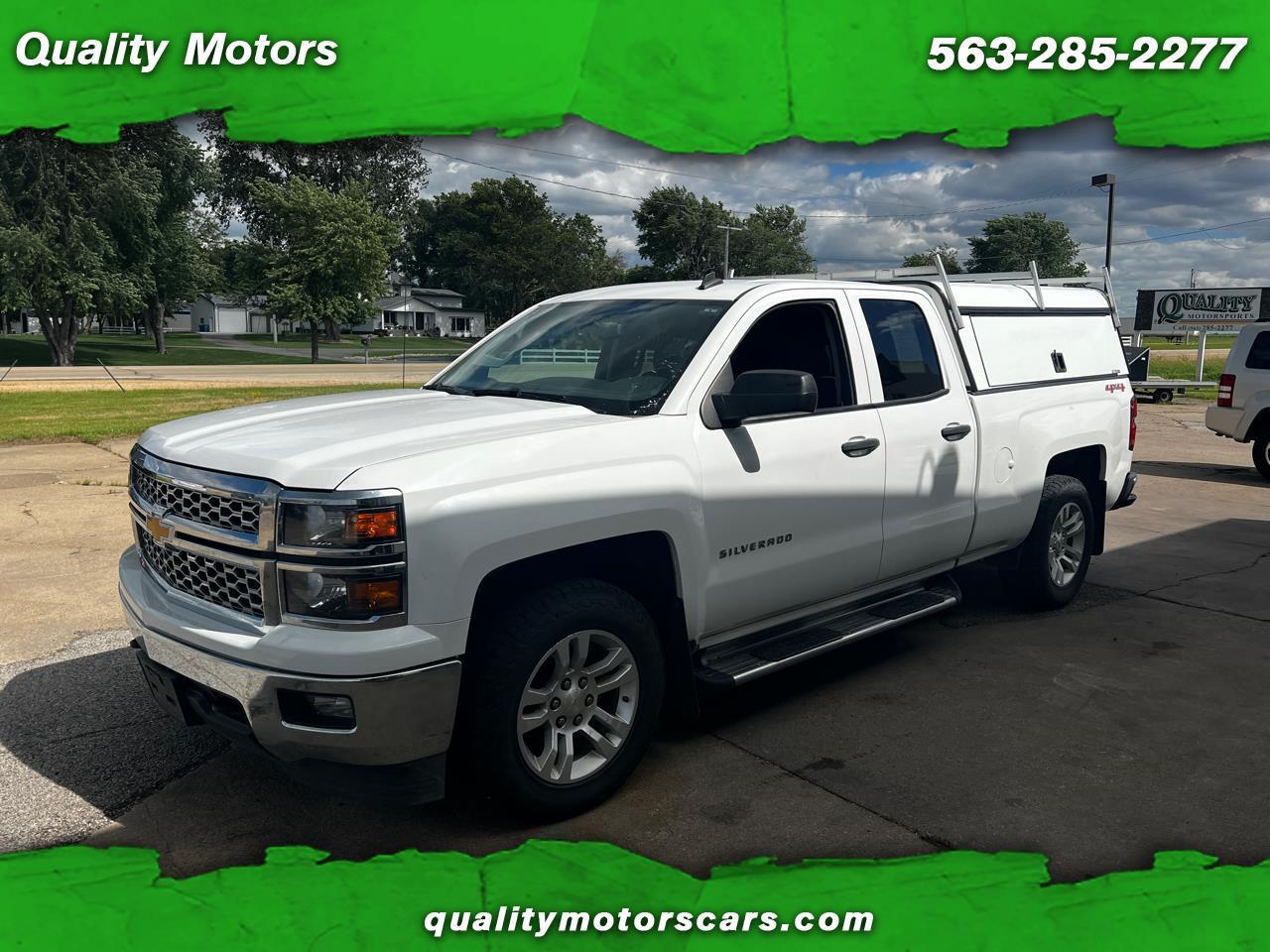 2014 Chevrolet Silverado 1500 4WD Double Cab 143.5" LT w/1LT