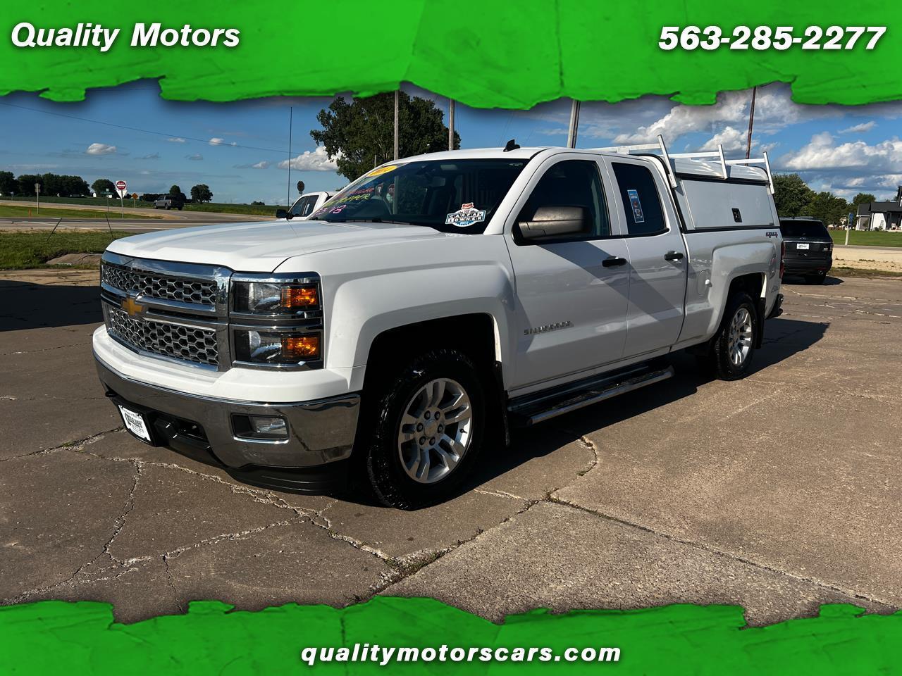2014 Chevrolet Silverado 1500 4WD Double Cab 143.5" LT w/1LT