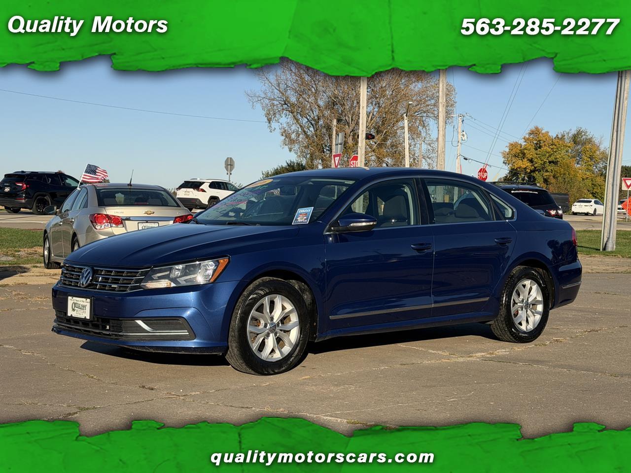2016 Volkswagen Passat 4dr Sdn 1.8T Auto S PZEV