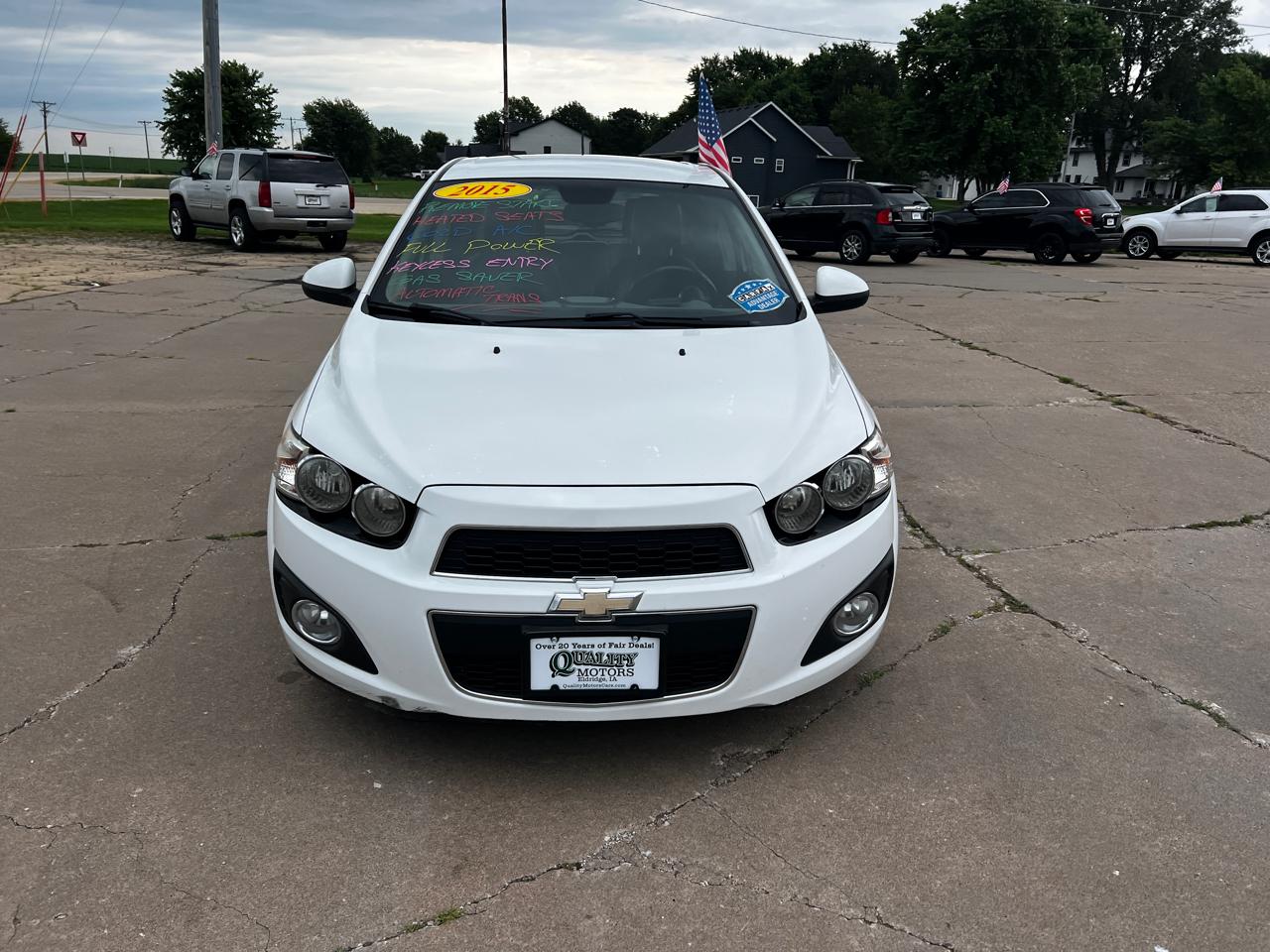 Chevrolet Sonic 5dr HB Auto LTZ 2015