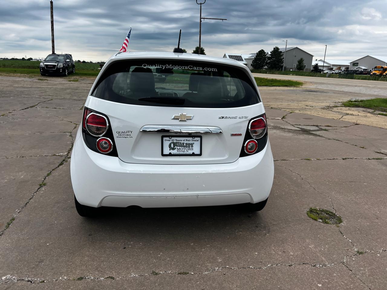 Chevrolet Sonic 5dr HB Auto LTZ 2015