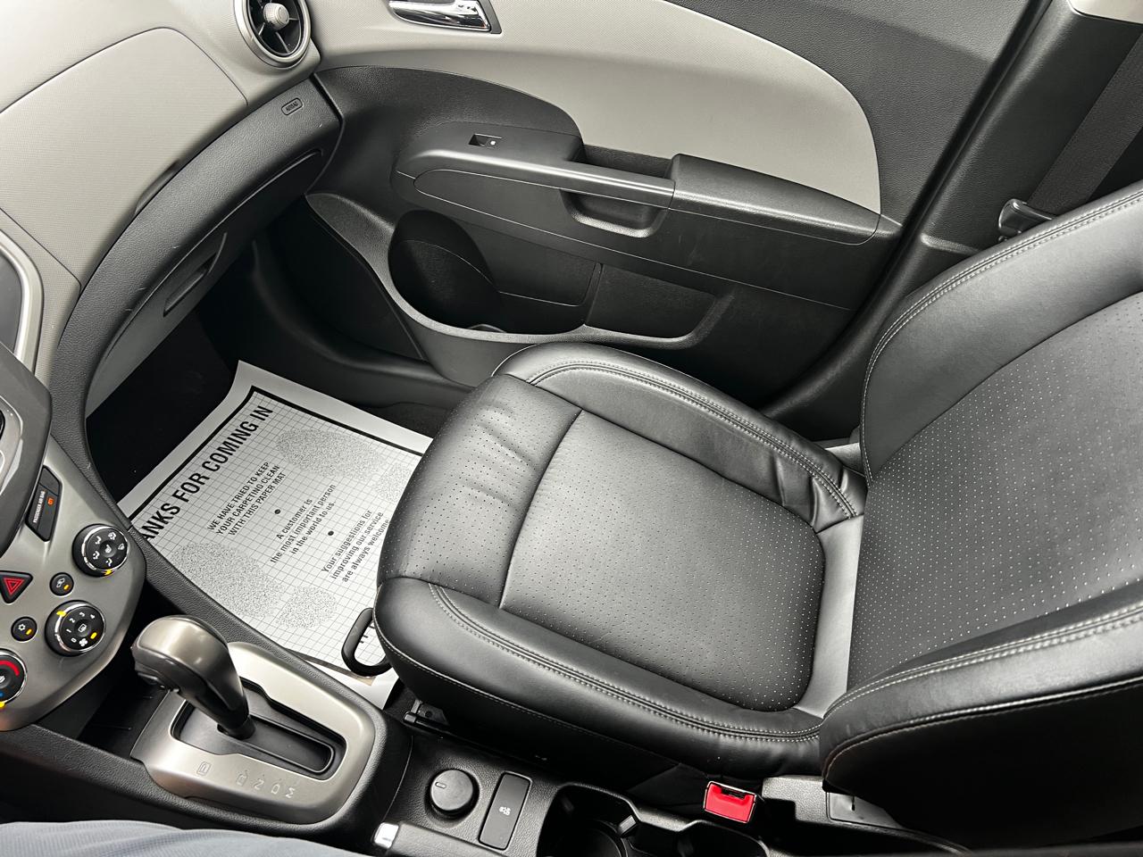 Chevrolet Sonic 5dr HB Auto LTZ 2015